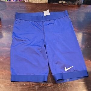 ​Nike Men's Royal Blue Compression Shorts Pro Medium M